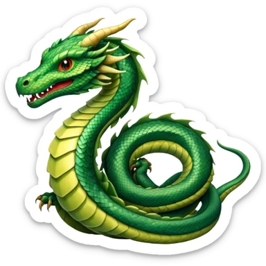Mušḫuššu, mythological serpent-dragon sticker