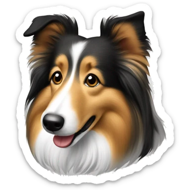 Sobel sheltie sticker