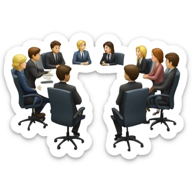 meeting sticker