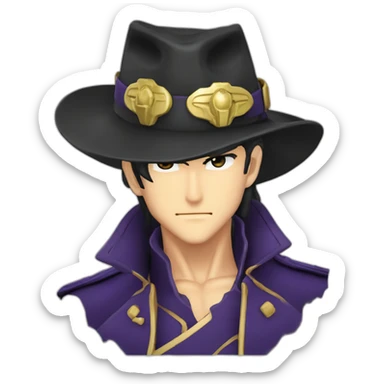jotaro kujo jojos bizare adventure sticker