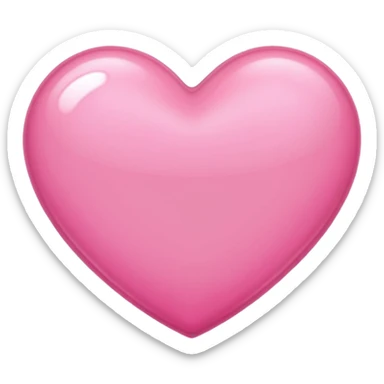 Glamour heart sticker