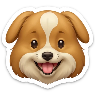 Dog Smile sticker
