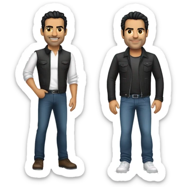 Ricardo Antonio Chavira Carlos Solis sticker