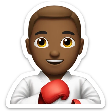 Karate sticker