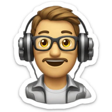 Tecnico de sonido sticker