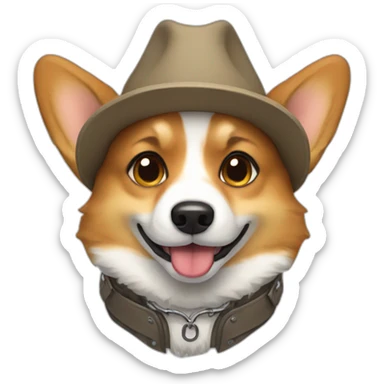 Corgi developer sticker