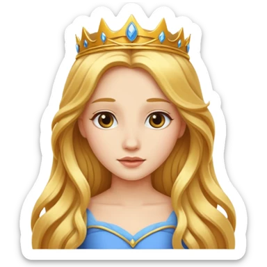 young princess sticker