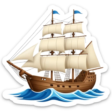 Sailing Ship sticker
