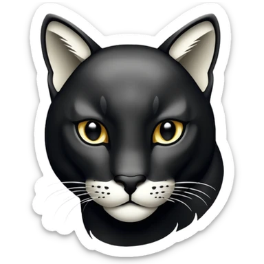 Logo de la marca puma sticker