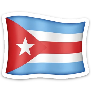 🇵🇷 to light blue where the star is located sticker