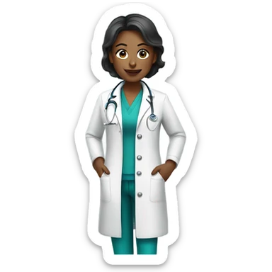 Beautiful doctor  sticker