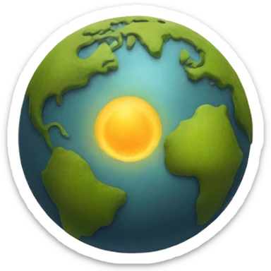 core of the earth sticker