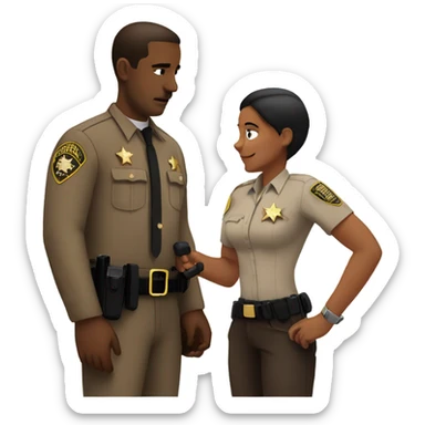 Sheriff arrested  sticker