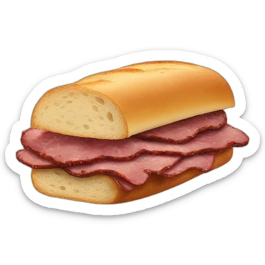 pastrami sticker