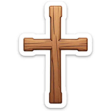 Cross sticker