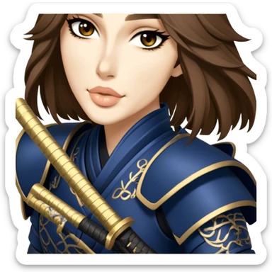 Samurai Strategist sticker