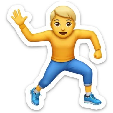 an emoji showing power of $MOVEMENT sticker