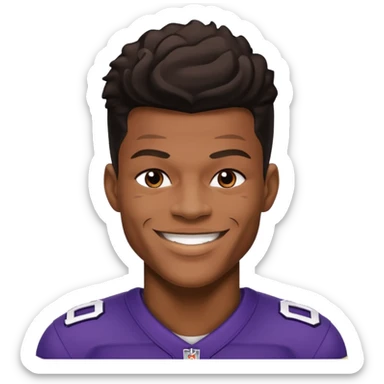 lamar jackson  sticker