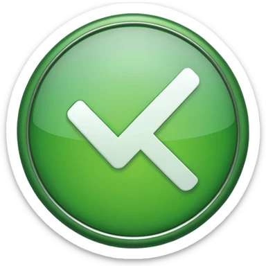 check mark button  sticker