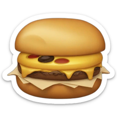 Reality craft eat something sticker