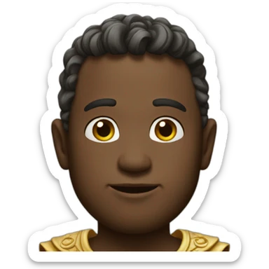 God is blessing people sticker