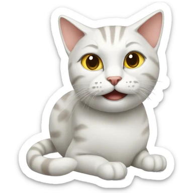 cat of iranian nationality coding on computer sticker