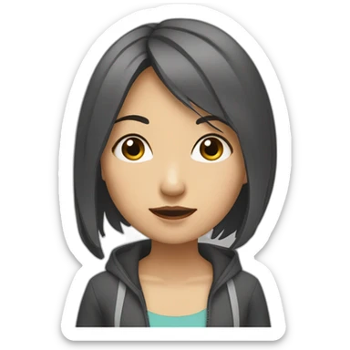 Sophia smart Asian critical sticker