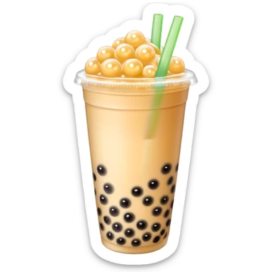 bubble tea sticker