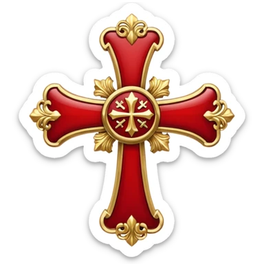 Bandera Cruz de Borgoña Imperio Español sticker