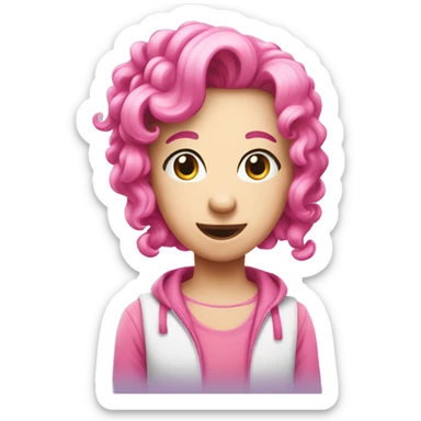 🆗 pinkie  sticker