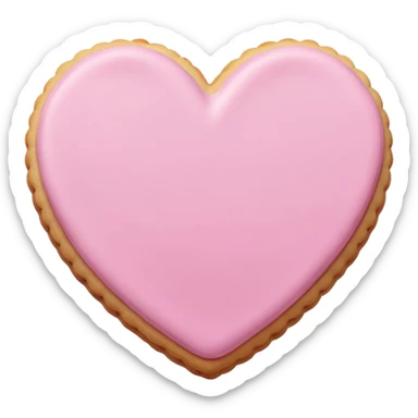 Natale rosa, biscotti estetico  sticker