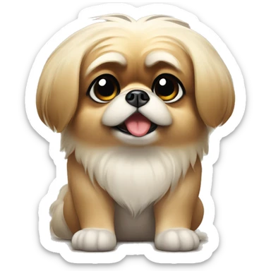 Pekingese Mickey Mouse  sticker