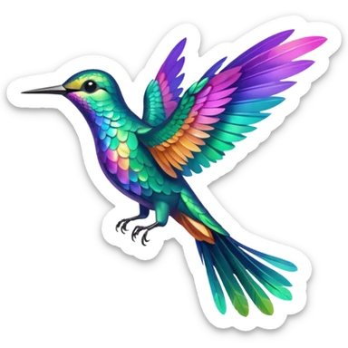 Colibrí sticker