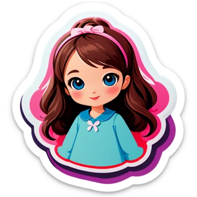 Girly sticker