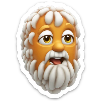 Cloudberry is a small orange-yellow berry, similar to a raspberry, with a segmented surface sticker