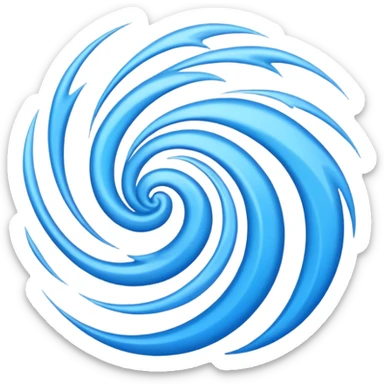 Give me wind icon 
 sticker