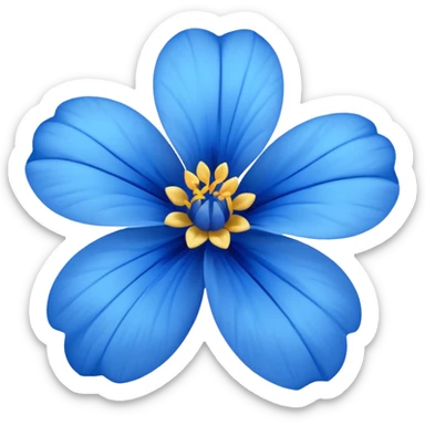🌺🔵 sticker