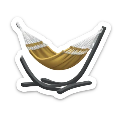 Rope hammock  sticker