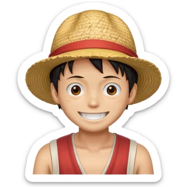 Luffy strawhat sticker