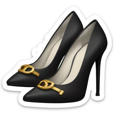 Ysl high heels sticker