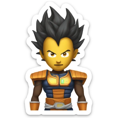 Computer Saiyan sticker