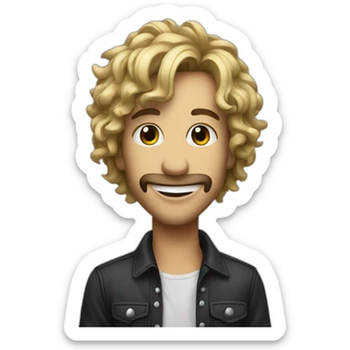 australian lead singer from a band sticker