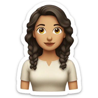 spanish woman sticker