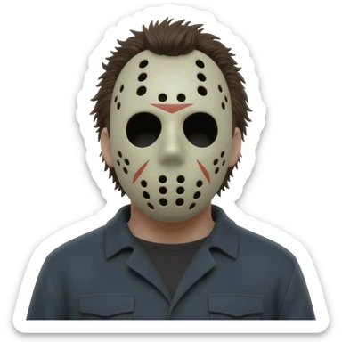 jason voorhees sticker