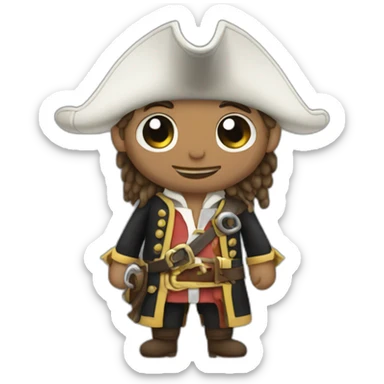 Pirate algérien sticker