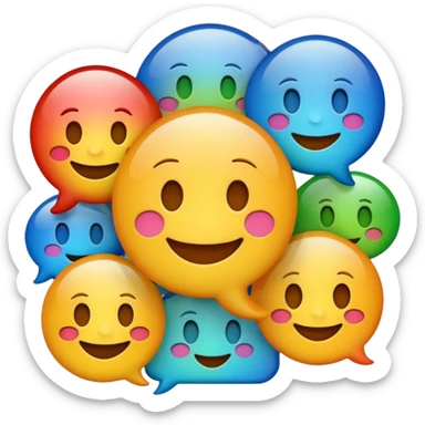 Emoji What's appa silenxe sticker