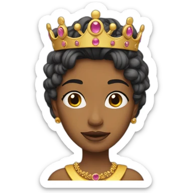 rainha má sticker