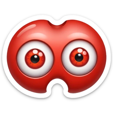 Bulging eyeballs ￼ sticker