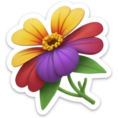 Flower  sticker