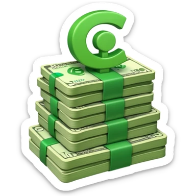 wifi money stack sticker
